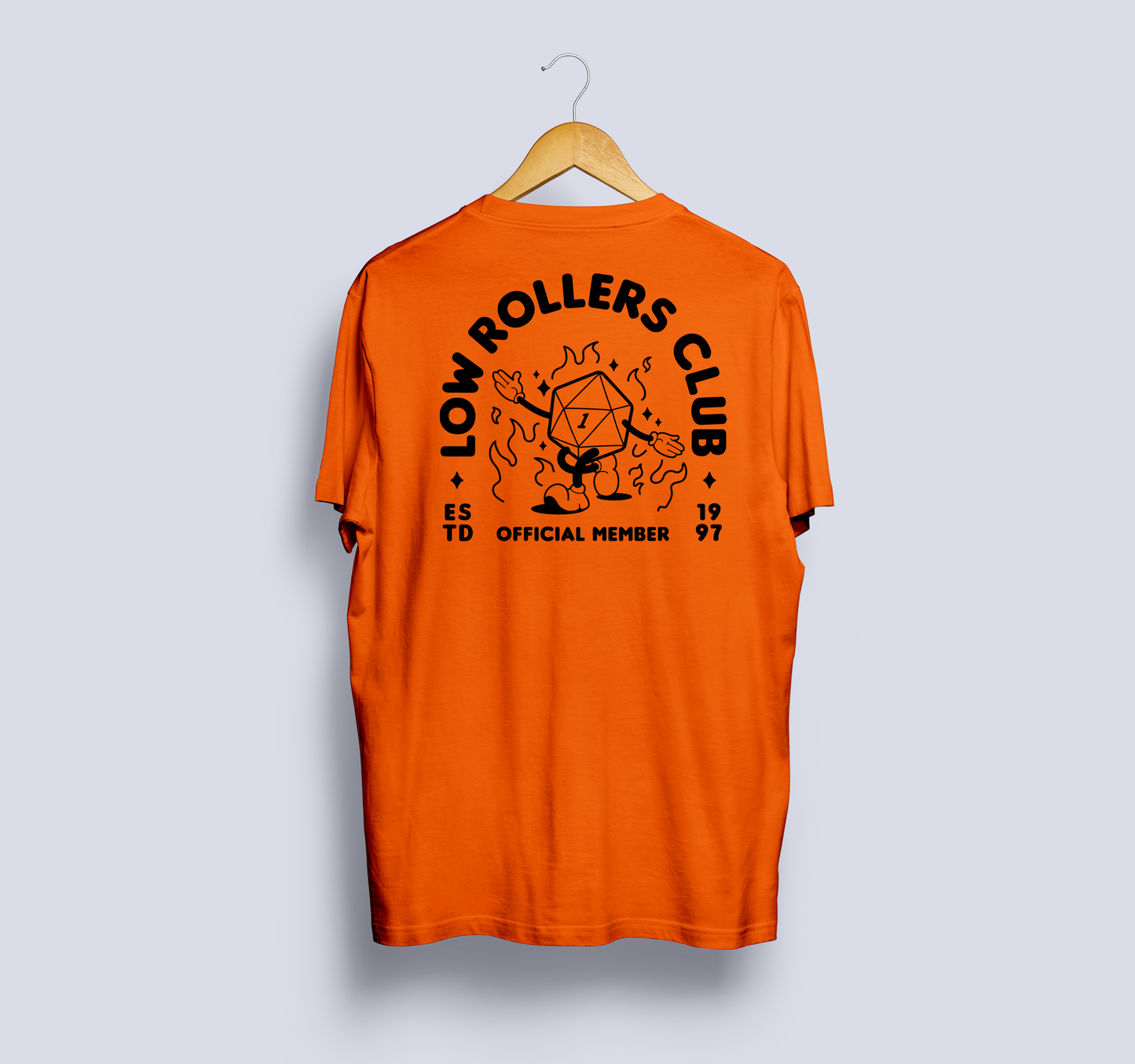 Low Rollers Club T-Shirt / Dnd Tshirt / Dnd gift / Geek tshirt / Fail dice / Boardgame gift