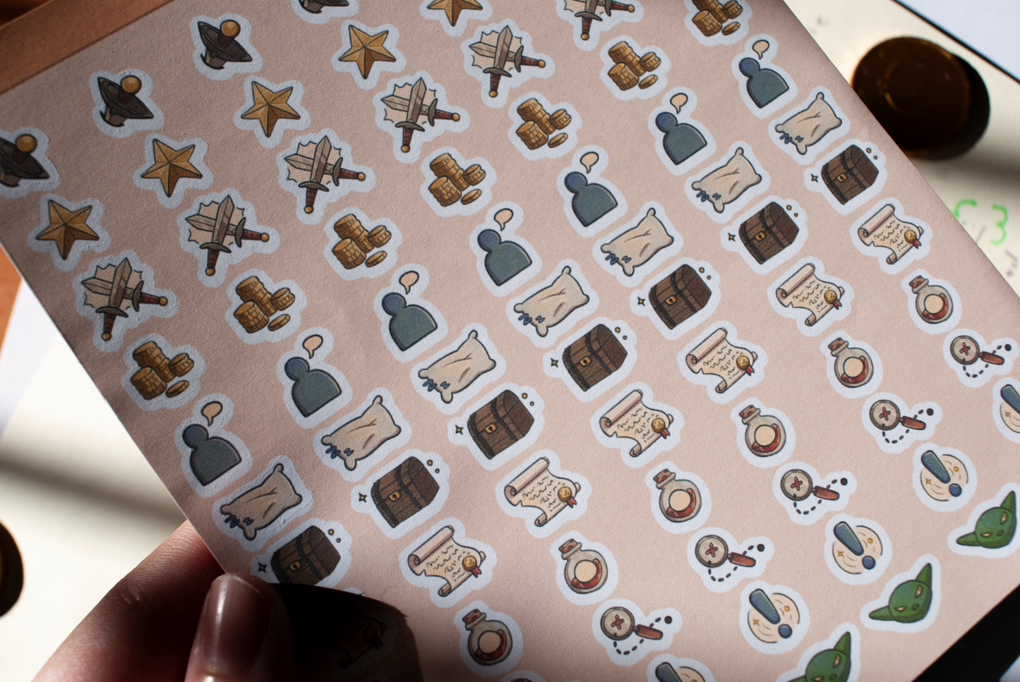 Sessions notes / Icon Stickers Sheet